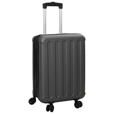 Koffer met slot Donkergrijs 34 x 23 x 55.5 cm ABS Kunststof 1