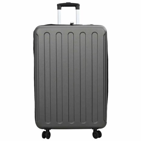 Koffer met slot Donkergrijs 50 x 30 x 76 cm ABS Kunststof 3