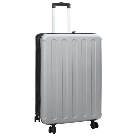 Koffer met slot Zilver 50 x 30 x 76 cm ABS Kunststof 1
