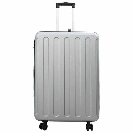 Koffer met slot Zilver 50 x 30 x 76 cm ABS Kunststof 3