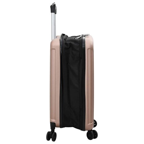 Koffer met slot Ros&eacute;goud 34 x 23 x 55.5 cm ABS Kunststof 4