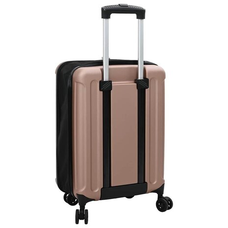 Koffer met slot Ros&eacute;goud 34 x 23 x 55.5 cm ABS Kunststof 5