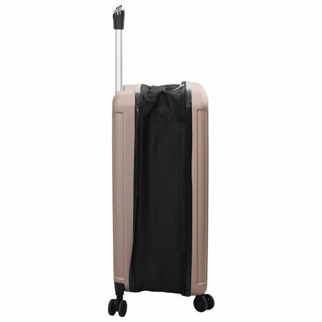 Koffer met slot Ros&eacute;goud 43 x 27 x 66 cm ABS Kunststof 4