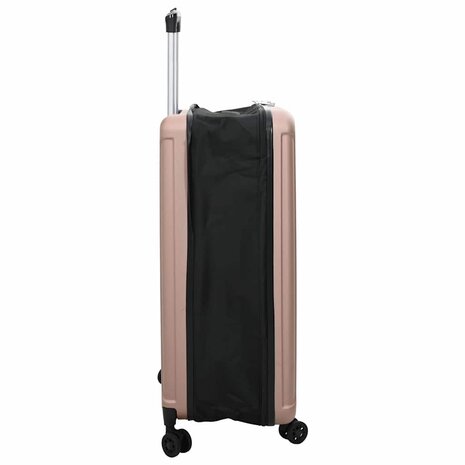 Koffer met slot Ros&eacute;goud 50 x 30 x 76 cm ABS Kunststof 4