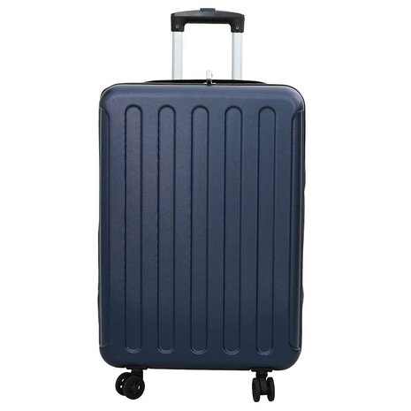 Koffer met slot Donkerblauw 43 x 27 x 66 cm ABS Kunststof 2