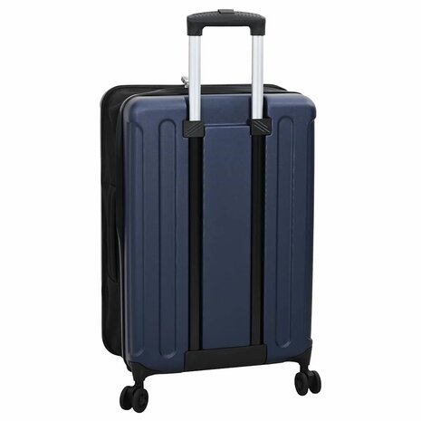 Koffer met slot Donkerblauw 43 x 27 x 66 cm ABS Kunststof 5