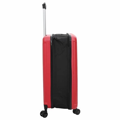 Koffer met slot Rood 34 x 23 x 55.5 cm ABS Kunststof 4