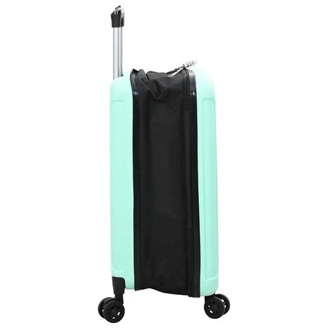 Koffer met slot Mintgroen 34 x 23 x 55.5 cm ABS Kunststof 4