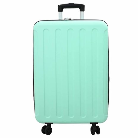 Koffer met slot Mintgroen 43 x 27 x 66 cm ABS Kunststof 2