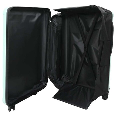 Koffer met slot Mintgroen 50 x 30 x 76 cm ABS Kunststof 3