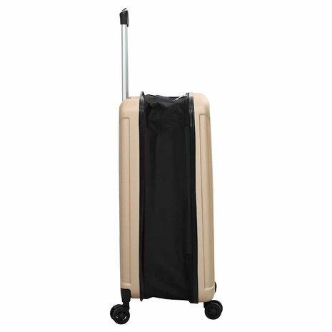 Koffer met slot champagne 50 x 30 x 76 cm ABS Kunststof 4