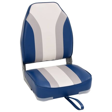 Bootstoelen inklapbaar 2 st met hoge rugleuning 2