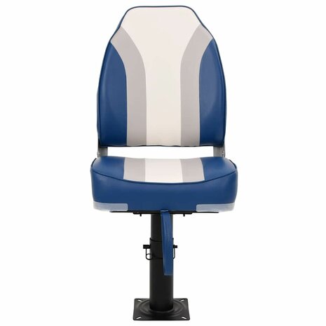 Bootstoelen inklapbaar 2 st met hoge rugleuning 3