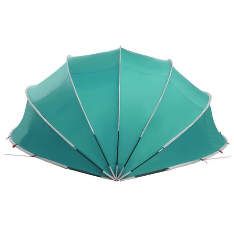 Zwembadoverkapping Blauw 472 x 460 x 229 cm 185T polyester met PU-coating 9