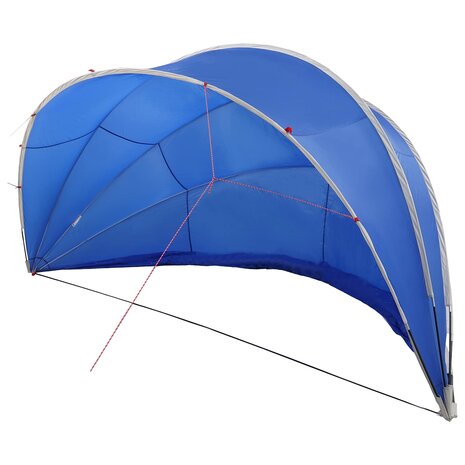 Zwembadoverkapping Groen 546 x 516 x 250 cm 185T polyester met PU-coating 2