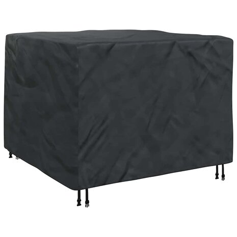 Tuinsethoes Zwart 125 x 125 x 74 cm 420D Oxford stof 7