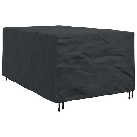 Tuinsethoes Effen Zwart 143 x 225 x 90 cm 210D 2