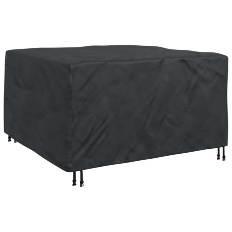 Tuinsethoes Effen Zwart 150 x 150 x 75 cm 210D 2