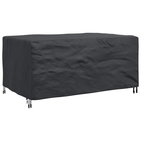 Tuinsethoes Effen Zwart 172 x 113 x 73 cm 210D 10