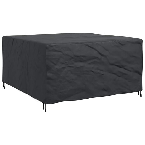 Tuinsethoes Effen Zwart 180 x 190 x 85 cm 420D 10