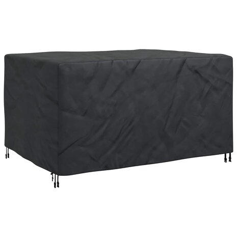 Tuinsethoes Effen Zwart 180 x 120 x 74 cm 210D 11