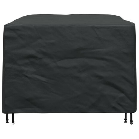 Tuinsethoes Effen Zwart 180 x 150 x 85 cm 210D 9