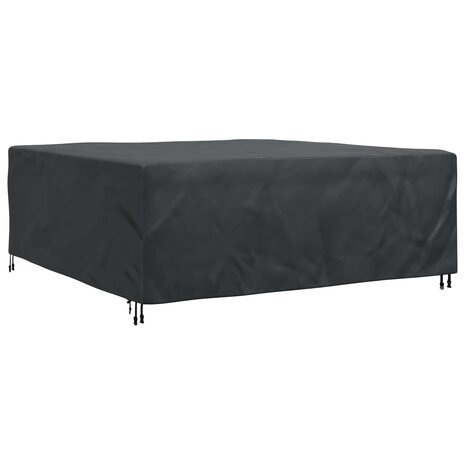 Tuinsethoes Effen Zwart 200 x 190 x 85 cm 210D 10