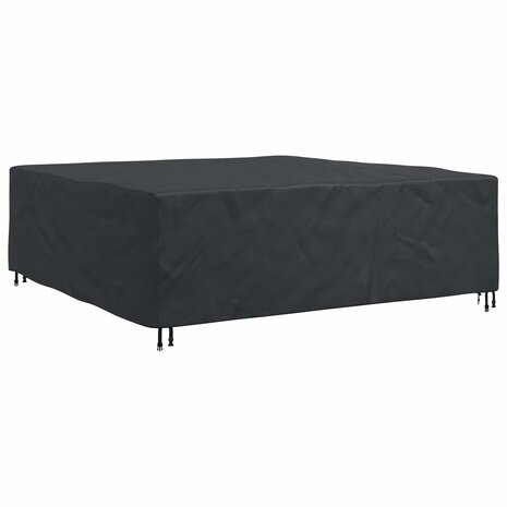 Tuinsethoes Effen Zwart 220 x 220 x 70 cm 210D 2