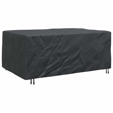 Tuinsethoes Effen Zwart 230 x 165 x 80 cm 210D 10