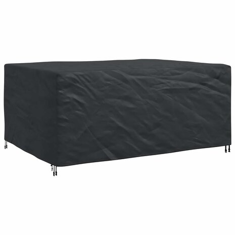 Tuinsethoes Effen Zwart 240 x 160 x 100 cm 210D 2