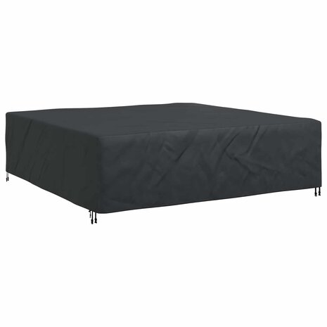 Tuinsethoes Effen Zwart 260 x 260 x 70 cm 420D 2