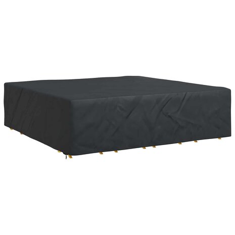 Tuinsethoes Effen Zwart 260 x 260 x 70 cm 420D 3