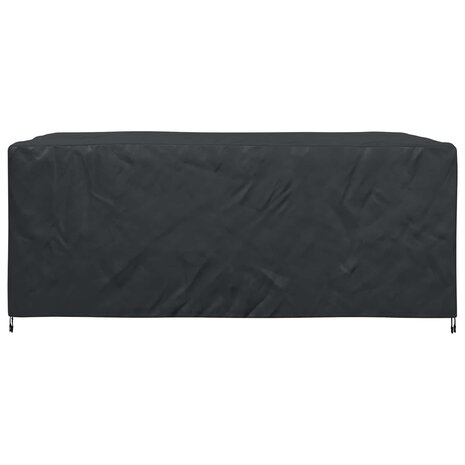 Tuinsethoes Effen Zwart 280 x 204 x 106 cm 210D 6