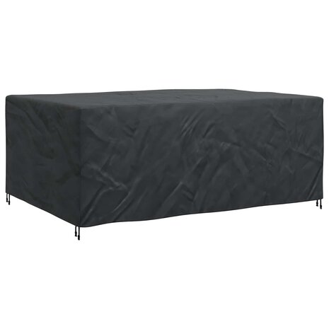 Tuinsethoes Effen Zwart 280 x 204 x 106 cm 210D 10