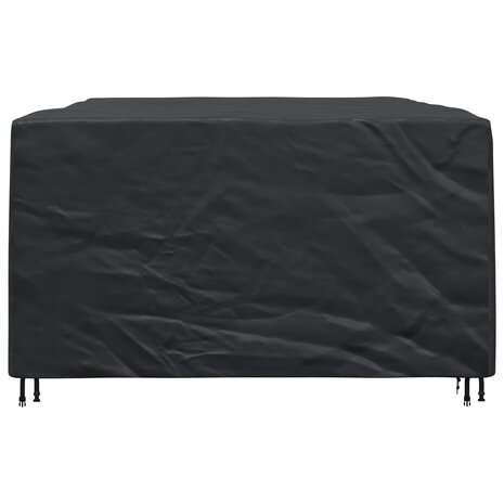 Tuinsethoes Effen Zwart 280 x 204 x 106 cm 420D 7