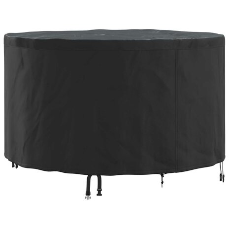 Tuinsethoes Zwart 128 x 128 x 71 cm 210D Oxford Stof 5