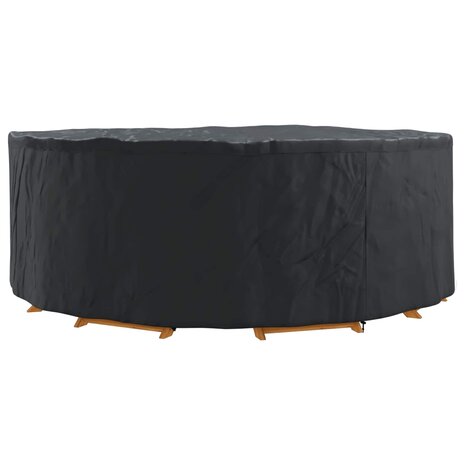Tuinsethoes Zwart 244 x 244 x 71 cm 210D Oxford Stof 3