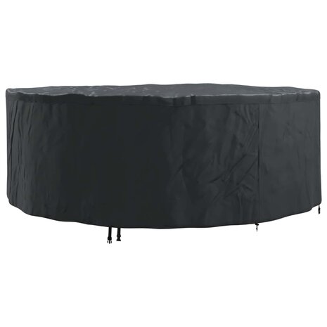 Tuinsethoes Zwart 244 x 244 x 71 cm 210D Oxford Stof 4