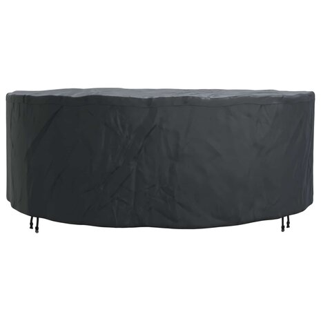 Tuinsethoes Zwart 244 x 244 x 85 cm 210D Oxford Stof 6