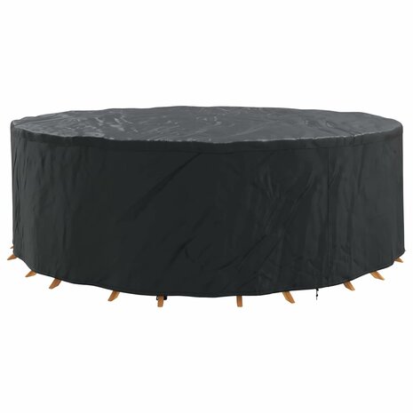 Tuinsethoes Zwart 279 x 279 x 71 cm 210D Oxford Stof 3