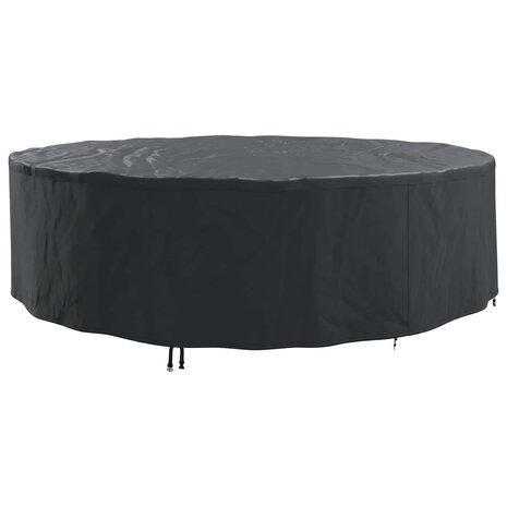 Tuinsethoes Zwart 320 x 320 x 85 cm 210D Oxford Stof 2