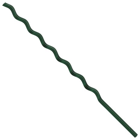 Plantondersteuning 20 pcs Groen 170 x 0,6 x 0,6 cm Staal 9