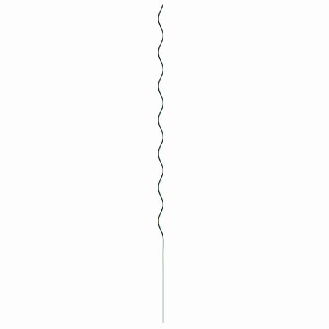 Plantondersteuning 5 pcs Groen 170 x 0,6 x 0,6 cm Staal 2