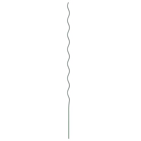 Plantondersteuning 5 pcs Groen 170 x 0,6 x 0,6 cm Staal 6