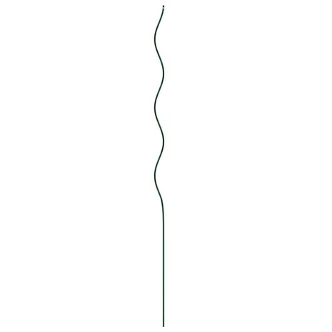 Plantondersteuning 5 pcs Groen 110 x 0.6 x 0.6 cm Staal 5
