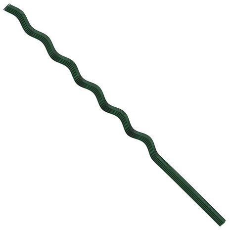 Plantondersteuning 20 pcs Groen 150 x 0,6 x 0,6 cm Staal 9