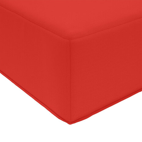 Buiten Zitkussen Rood 40 x 40 x 8 cm 100% Polyester 6