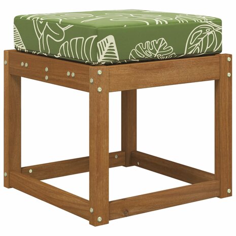 Buiten Zitkussen Groene Bladeren 40 x 40 x 8 cm 100% Polyester 3