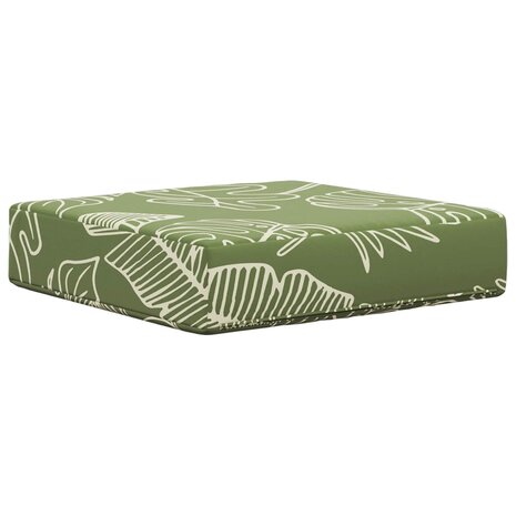 Buiten Zitkussen Groene Bladeren 40 x 40 x 8 cm 100% Polyester 5