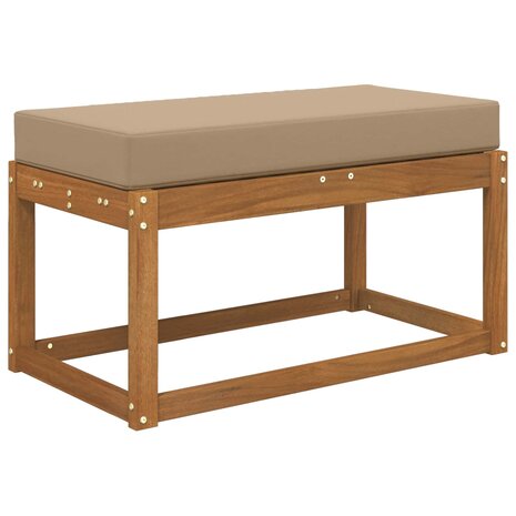 Buiten Zitkussen Taupe 80 x 40 x 8 cm 100% Polyester 3